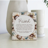 Saddle & Bloom Friend Verse