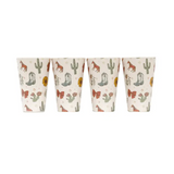 Saddle & Bloom Bamboo Melamine Cup & Jug Set