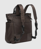 Louenhide Bronx  Nylon Backpack - Chocolate