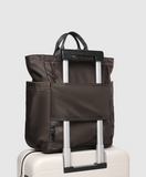 Louenhide Bronx  Nylon Backpack - Chocolate