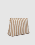 Louenhide Nala Makeup Bag - Beige Stripe