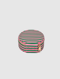 Louenhide Sisco Stripe Jewellery Box - Green/Bubblegum Pink