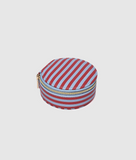 Louenhide Sisco Stripe Jewellery Box - Red/ Sky Blue