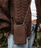 Louenhide Suki Phone Bag - Chocolate