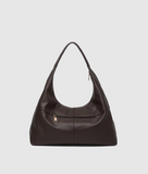 Louenhide Valentina Slouch Shoulder Bag - Chocolate