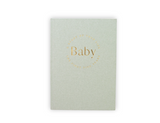 Baby Book - Sage Green
