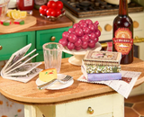 Robotime DIY Mini Store - Sunlit Farmhouse Kitchen
