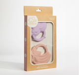 Silicone Teether 2pk - Star & Cloud