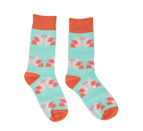 Socks - Merry Xmas Kissing Cockatoos