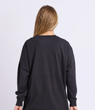 Foxwood New Vibe L/S Tee - Washed Black