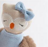 Knitted Animal Toy - Ollie the Owl