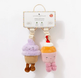 Stroller Toy 2pk - Icecream & Cupcake