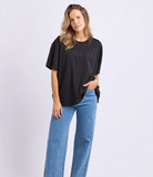 Foxwood Simplified Tee - Black