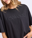 Foxwood Simplified Tee - Black