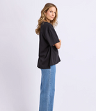 Foxwood Simplified Tee - Black