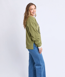 Foxwood Western Rose Crew - Fern Green