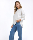 Foxwood Delilah Crew - Vintage White