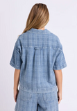 Foxwood Clove Shirt - Denim Check