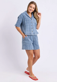 Foxwood Clove Shirt - Denim Check