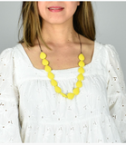 Teardrop Necklace - Yellow
