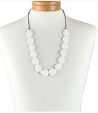 Teardrop Necklace - White