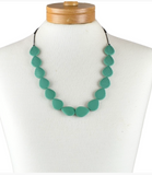 Teardrop Necklace - Green