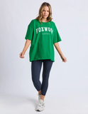 Foxwood Interval Outline Tee - Green