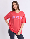Foxwood Interval Tee - Raspberry/