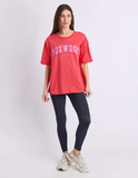 Foxwood Interval Tee - Raspberry/
