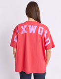 Foxwood Interval Tee - Raspberry/