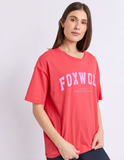 Foxwood Interval Tee - Raspberry/