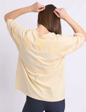 Foxwood Interval Tee - Lemon/ Apricot