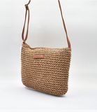 Boho Woven Bag - Camel
