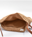 Boho Woven Bag - Camel