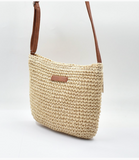 Boho Woven Bag - Sand