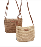 Boho Woven Bag - Sand