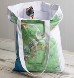 Tote Bag - Tamar Valley 2.0 Wine Region Map