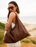 Milla Heart Lenni Hobo Bag - Brown
