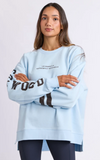 Foxwood Origin Crew - Light Blue W Coffee