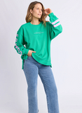 Foxwood Origin Crew - Green w/ Pink