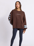 Foxwood Origin Crew - Coffee bean W Light Blue