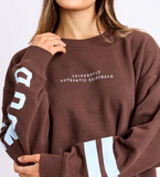 Foxwood Origin Crew - Coffee bean W Light Blue