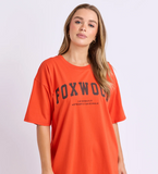 Foxwood Interval Tee Dress - Grenadine