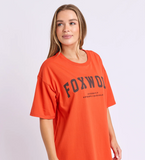 Foxwood Interval Tee Dress - Grenadine