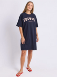 Foxwood Intervall Tee Dress - Navy/ Peach