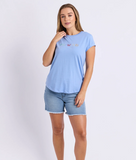 Foxwood Confetti Tee - Bluebell