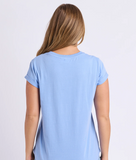 Foxwood Confetti Tee - Bluebell