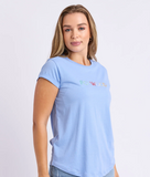 Foxwood Confetti Tee - Bluebell