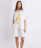 Foxwood Daisy S/S Shirt - White