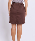 Foxwood Amanda Skirt - Chocolate
